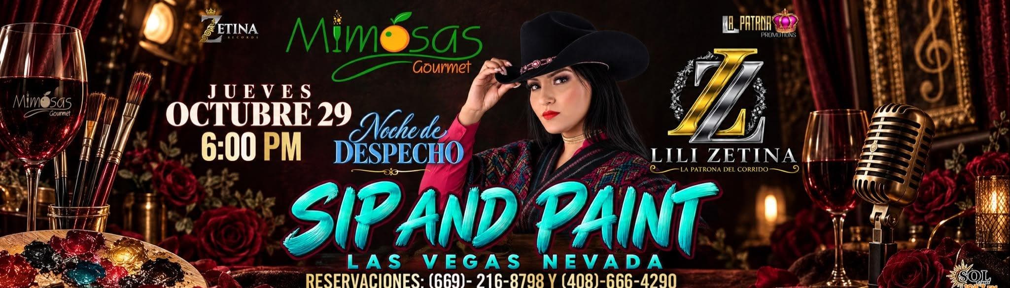 Sip and Paint con Lili Zetina
