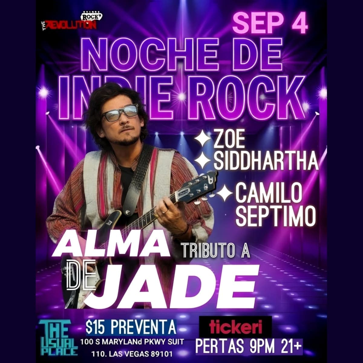 Alma de Jade: tributo a Zoé, Siddhartha y Camilo Séptimo