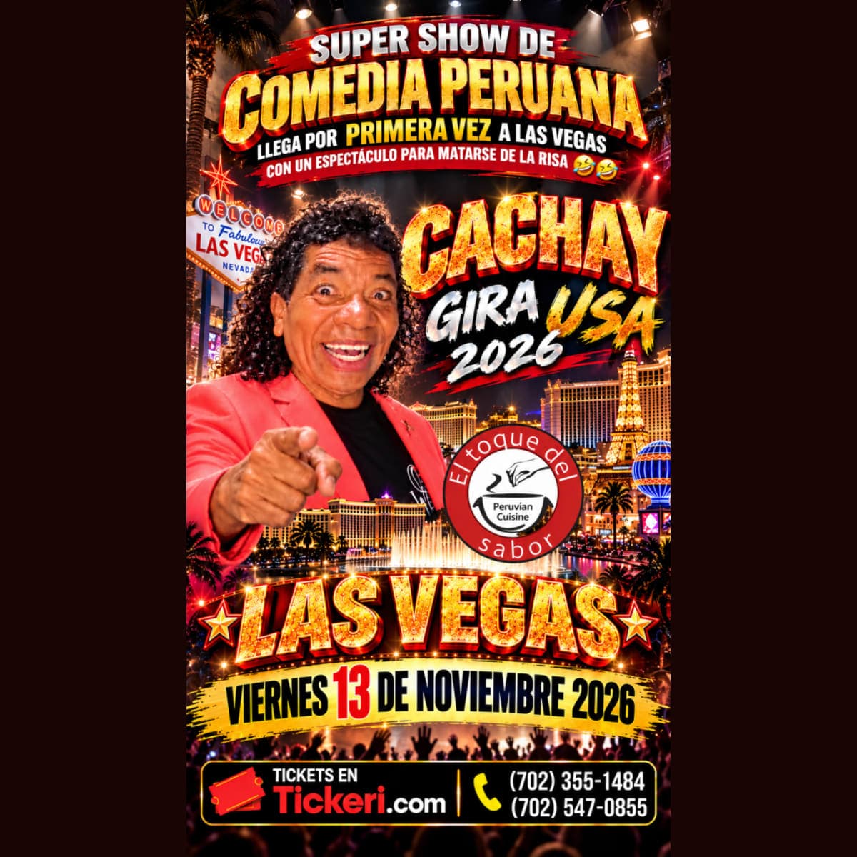 Cachay: show de comedia