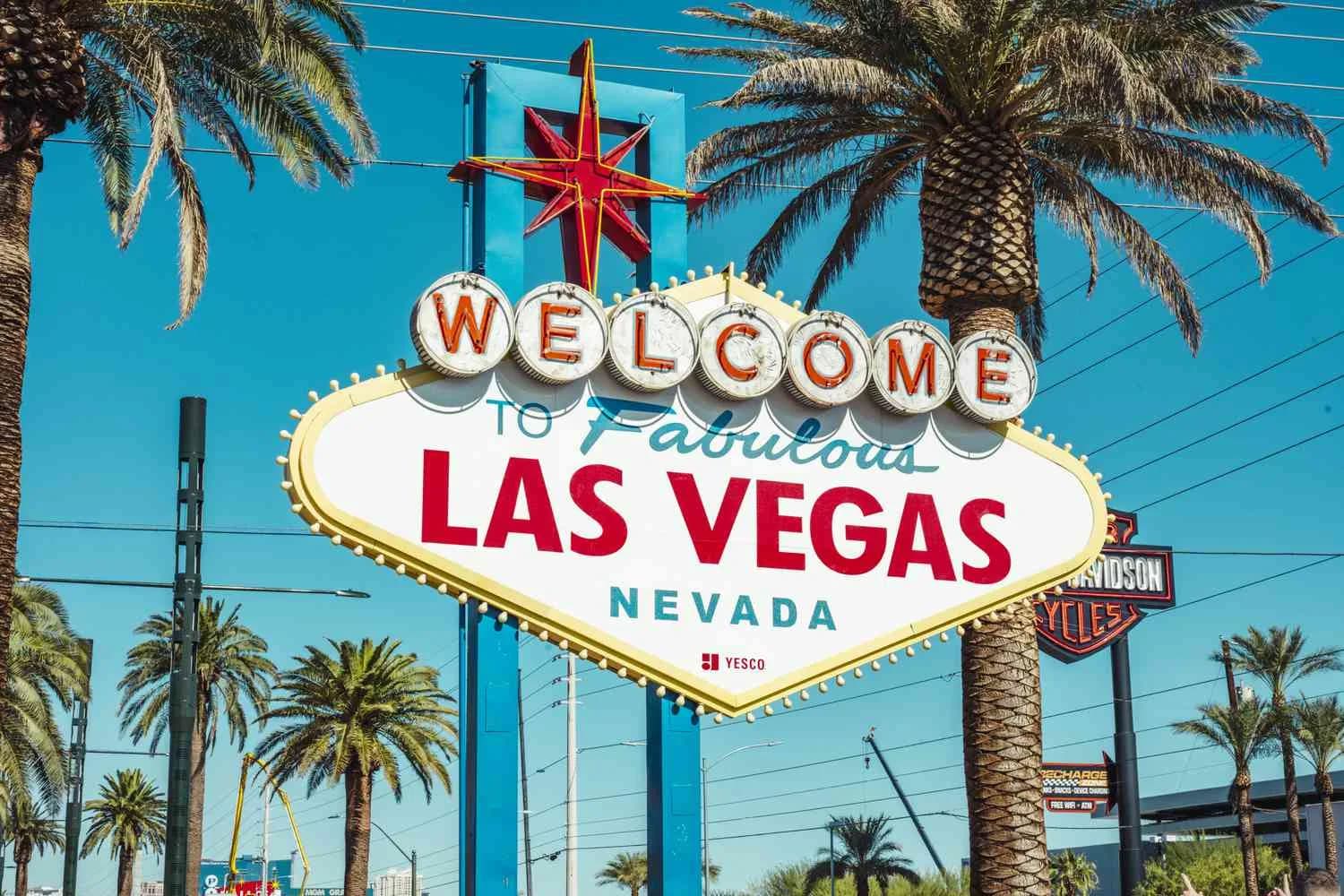 Letrero 'Welcome to Fabulous Las Vegas'