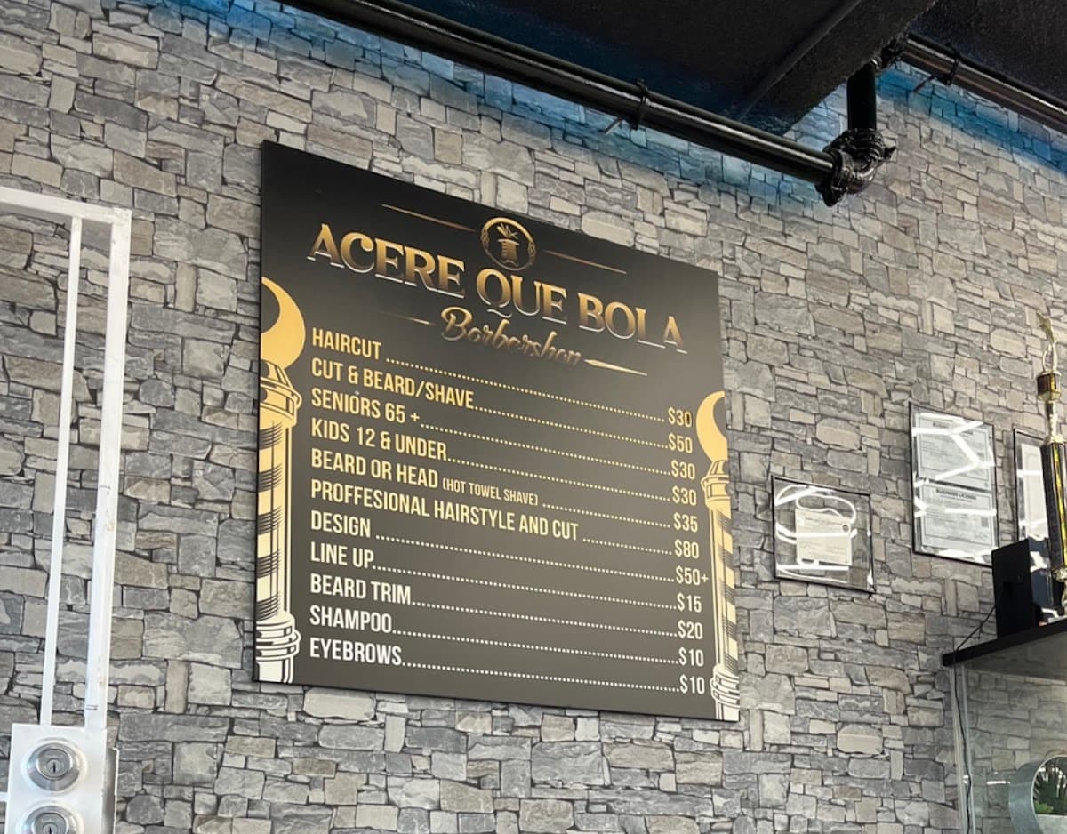 Acere Que Bola Barber Shop 3